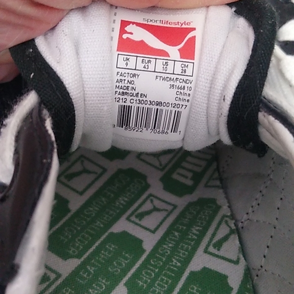 🎉HP🎉Puma Men's Suede TT Super Sneakers, Blue, 9 - Picture 4 of 8